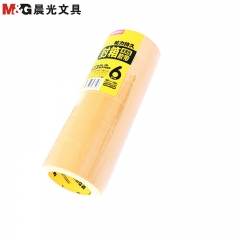 晨光 M＆G 米黃色封箱膠帶 AJD97344 48mm*100y  6卷/筒