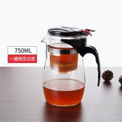 750ML弧形單壺玻璃茶杯