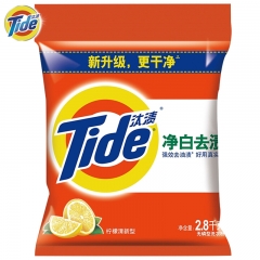 汰漬 Tide 凈白去漬白洗衣粉（檸檬清香）2.8KG袋裝 強力去油漬污漬