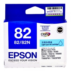 愛普生（EPSON）T0825 淡青色原裝墨盒C13T112580(適用r290 R390 tx820fw R270 82N)