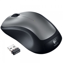 羅技（Logitech）M320 鼠標(biāo) 無(wú)線(xiàn)鼠標(biāo) 辦公鼠標(biāo) 對(duì)稱(chēng)鼠標(biāo) 大手鼠標(biāo) 黑色 帶無(wú)線(xiàn)2.4G接收器