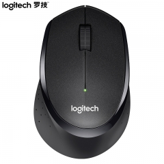 羅技（Logitech）M330 輕音鼠標 無線鼠標 辦公鼠標 右手鼠標 帶無線微型接收器