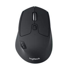 羅技（Logitech） M720 無線鼠標(biāo)優(yōu)聯(lián)雙模 藍(lán)牙鼠標(biāo)家用辦公 側(cè)鍵 8大功能按鍵 舒適手感