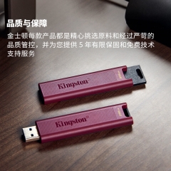 金士頓（Kingston）256GB USB3.2 Type-A 超極速固態(tài)U盤 DTMAXA 讀速高達1000MB/s 寫速900MB/s