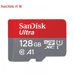 閃迪（SanDisk）128GB TF（MicroSD）存儲(chǔ)卡 U1 C10 A1 至尊高速移動(dòng)版內(nèi)存卡 讀速140MB/s APP運(yùn)行更流暢