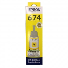 愛(ài)普生（EPSON） T6744黃色原裝墨水