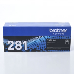 兄弟（brother）TN-281BK黑色粉盒(適用HL-3150CDN 3170CDW DCP-9020CDN MFC-9140CDN 9340CDW)