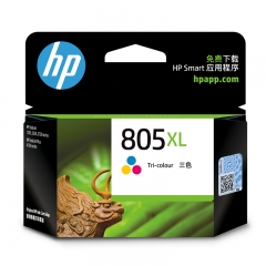 惠普（HP）805XL原裝大容量彩色墨盒 適用hp deskjet 1210/1212/2330/2332/2720/2729/2722打印機(jī)