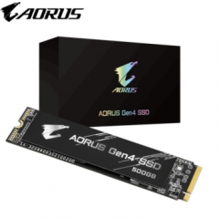 技嘉 AORUS系列 500GB 固態(tài)硬盤GEN4黑雕盤 M.2接口 pcie4.0系列