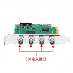 天創(chuàng)恒達(dá)TC-400N4 SDI視頻采集卡4路高清SDI低延遲1080P\/60幀支持SDK開(kāi)發(fā)